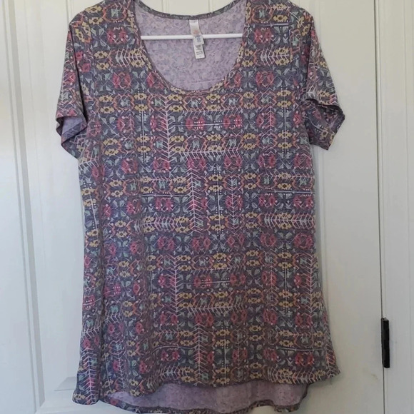 🌴3/$15🌴 Short sleeved top Summer Retro Art Western - Picture 1 of 5